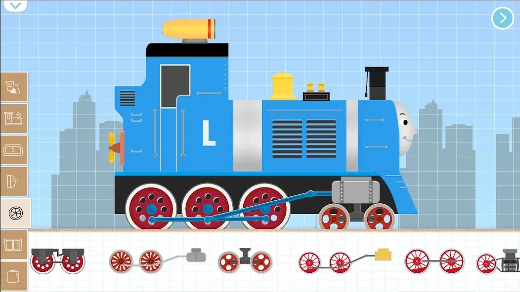 Labo Brick Train Game For Kids [МОД Premium] APK Android Screenshot 1