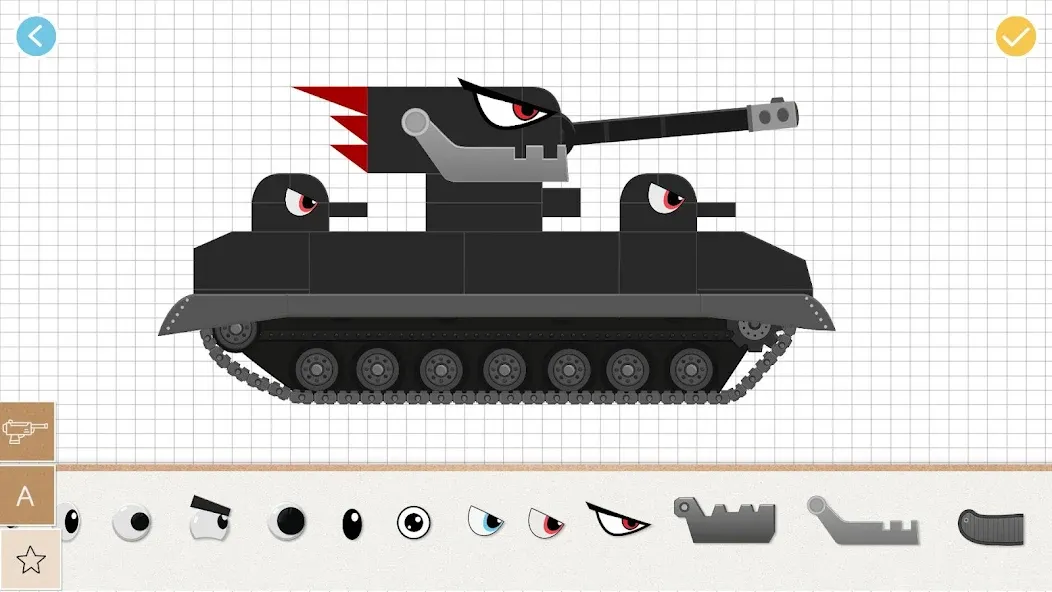 Labo Brick Tank:Kids Game (Лабо Брик Танк) [МОД Все открыто] APK Android Screenshot 2