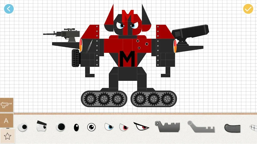 Labo Brick Tank:Kids Game (Лабо Брик Танк) [МОД Все открыто] APK Android Screenshot 4
