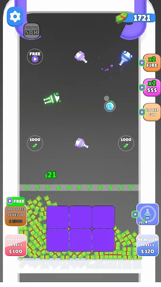 Guns and Bounce (Ганз энд Баунс) [МОД Все открыто] APK Android Screenshot 2