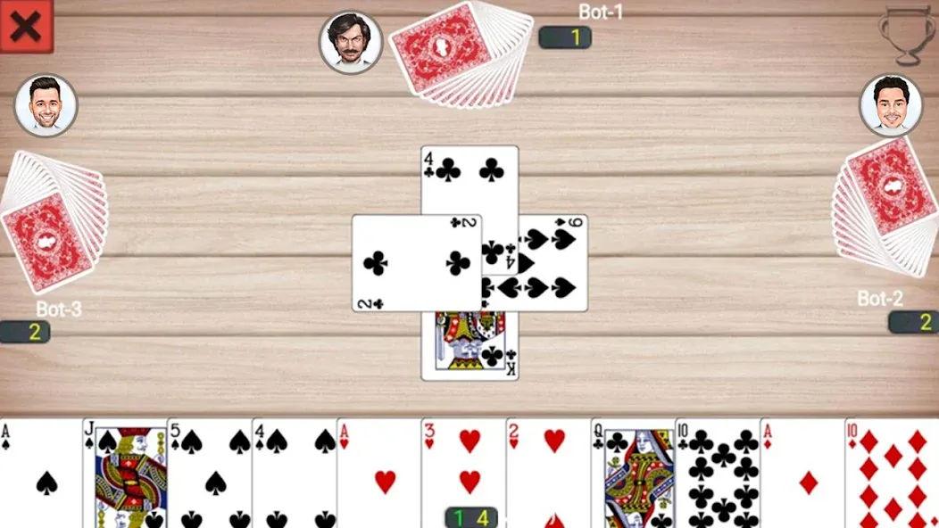 Callbreak Prince: Card Game (Каллбрейк Принц) [МОД Mega Pack] APK Android Screenshot 3