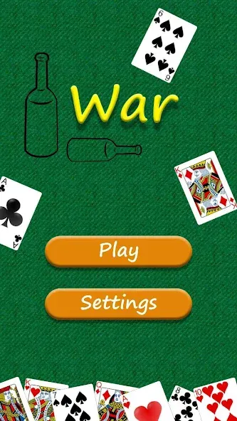 War - card game [МОД Premium] APK Android Screenshot 1