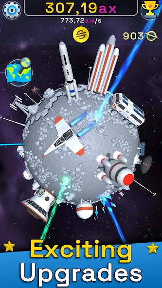 Planet Evolution: Idle Clicker (Планета Эволюция) [МОД Бесконечные монеты] APK Android Screenshot 3