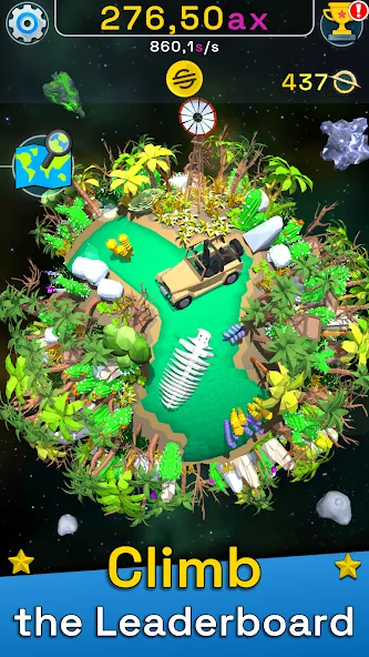 Planet Evolution: Idle Clicker (Планета Эволюция) [МОД Бесконечные монеты] APK Android Screenshot 4