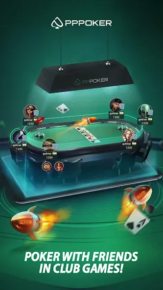 PPPoker-Home Games [МОД Много денег] APK Android Screenshot 4