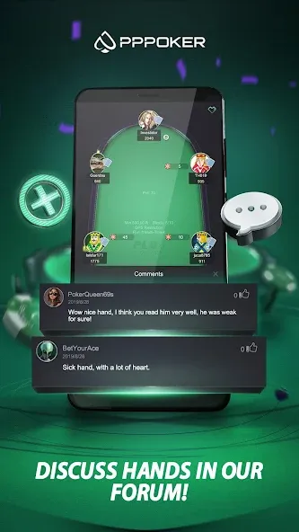 PPPoker-Home Games [МОД Много денег] APK Android Screenshot 5