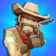 Western Cowboy: Shooting Game (Вестерн Каубой) [МОД Бесконечные монеты] APK Android
