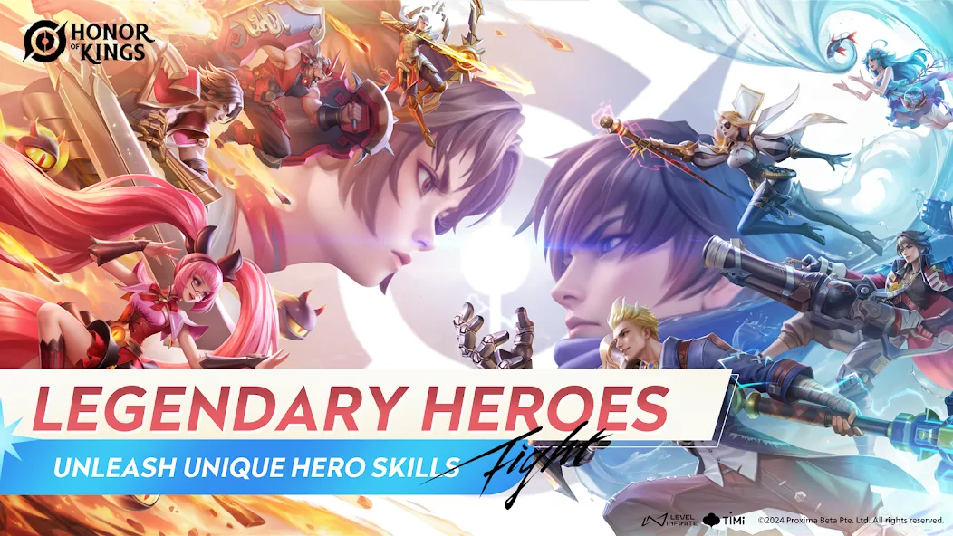 Honor of Kings (Хонор оф Кингс) [МОД Mega Pack] APK Android Screenshot 1