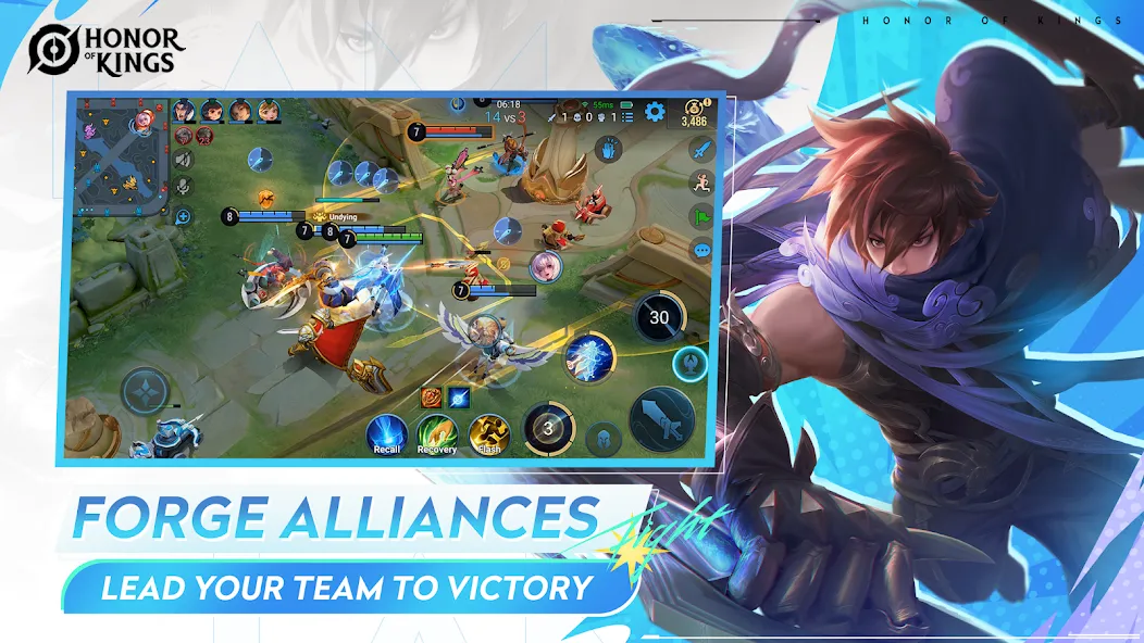 Honor of Kings (Хонор оф Кингс) [МОД Mega Pack] APK Android Screenshot 2
