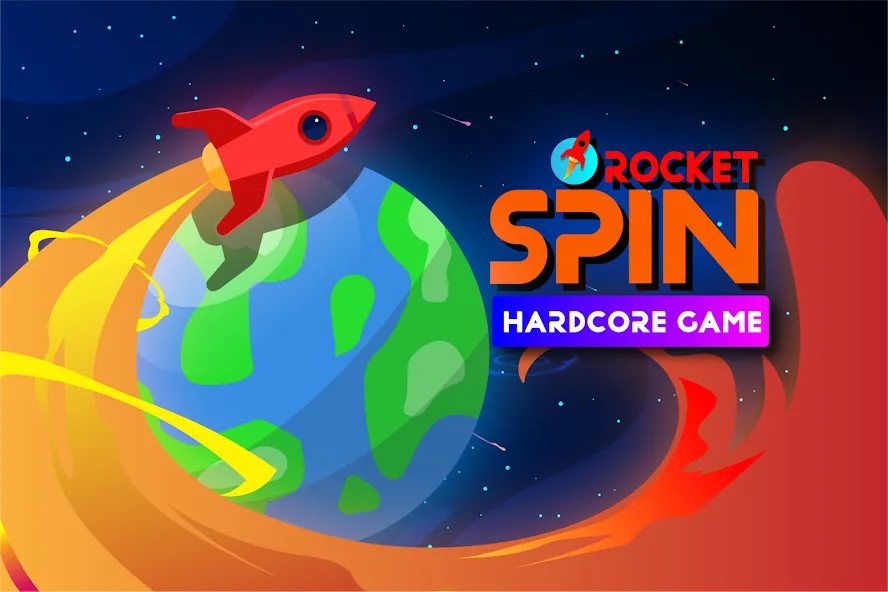 Rocket Spin: Space Survival (Рокет Спин) [МОД Бесконечные монеты] APK Android Screenshot 1