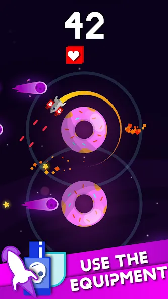 Rocket Spin: Space Survival (Рокет Спин) [МОД Бесконечные монеты] APK Android Screenshot 3
