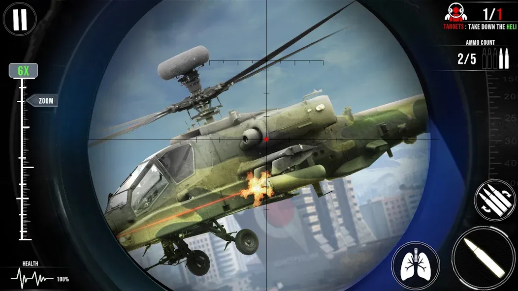 Sniper Shooter Mission Games [МОД Unlocked] APK Android Screenshot 4