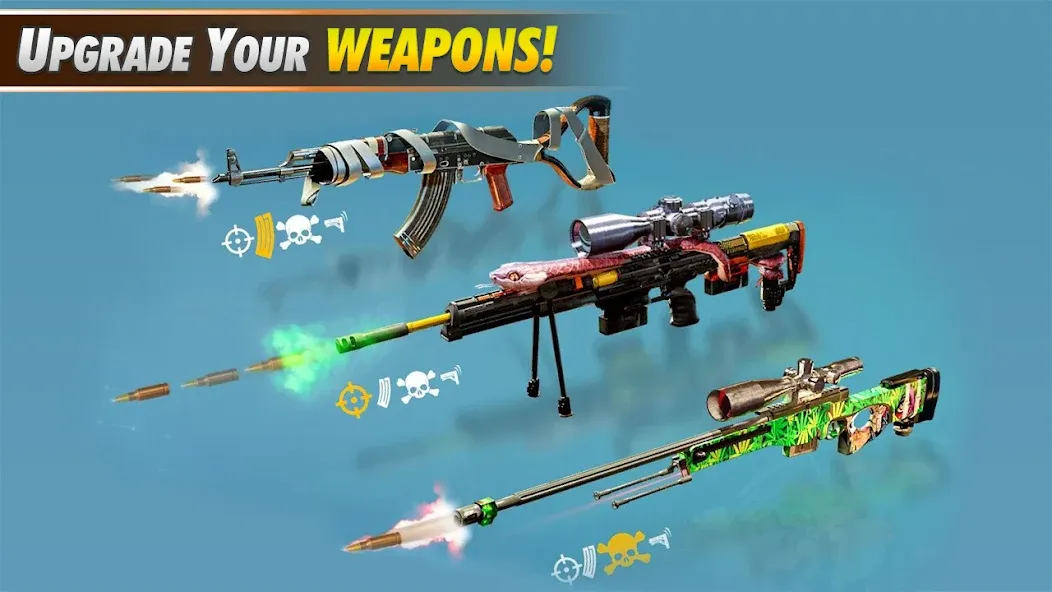 Sniper Shooter Mission Games [МОД Unlocked] APK Android Screenshot 5