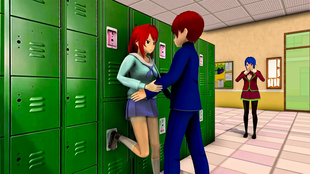 Anime High School Girl Life 24 (Аниме жизнь школьной девушки 24) [МОД Mega Pack] APK Android Screenshot 4