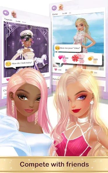 Fashion Fantasy: Glam Stylist (Фэшн Фэнтези) [МОД Много денег] APK Android Screenshot 3