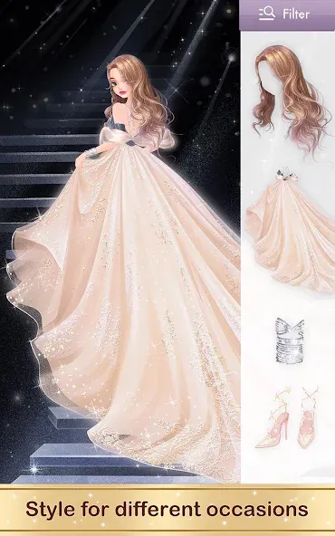 Fashion Fantasy: Glam Stylist (Фэшн Фэнтези) [МОД Много денег] APK Android Screenshot 4