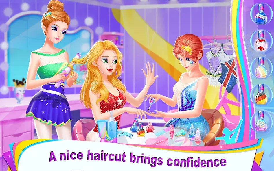 Gymnastics Queen (Джимнастикс Квин) [МОД Бесконечные монеты] APK Android Screenshot 3