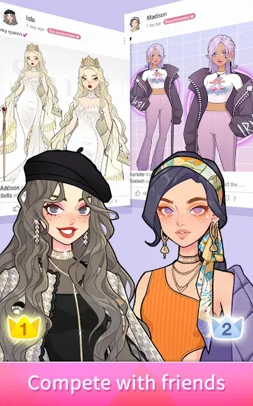 SuitU: Fashion Avatar Dress Up (уитУ) [МОД Меню] APK Android Screenshot 5