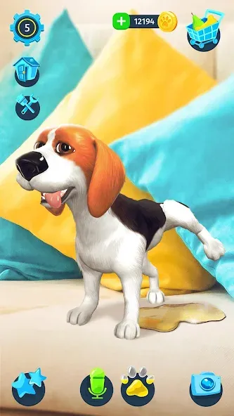 Tamadog - Puppy Pet Dog Games (Тамадог) [МОД Бесконечные монеты] APK Android Screenshot 1