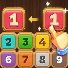 Merge Wood: Block Puzzle (Мерж Вуд) [МОД Меню] APK Android