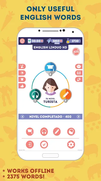 English for Beginners: LinDuo [МОД Все открыто] APK Android Screenshot 3