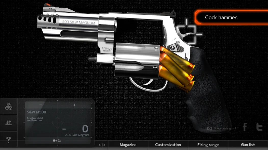 Magnum3.0 Gun Custom Simulator [МОД Unlocked] APK Android Screenshot 4