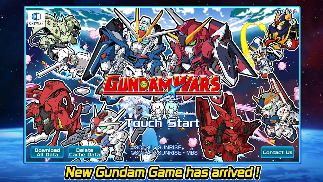 LINE: Gundam Wars (Лайн) [МОД Бесконечные монеты] APK Android Screenshot 1