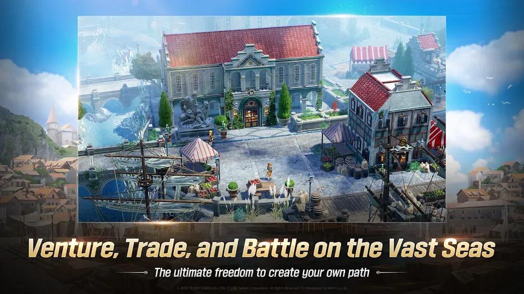Uncharted Waters Origin (Анчартед Уотерс Ориджин) [МОД Premium] APK Android Screenshot 3