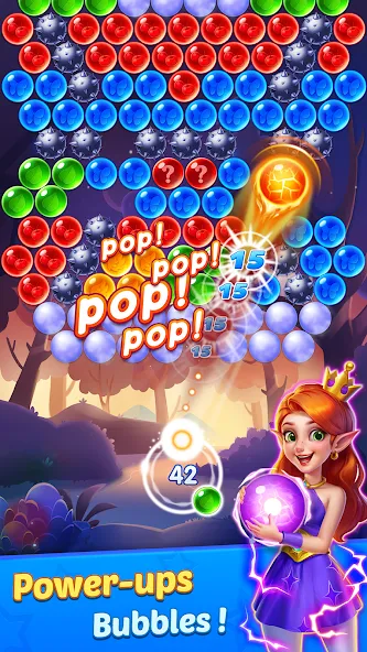 Bubble Shooter Genies [МОД Mega Pack] APK Android Screenshot 5