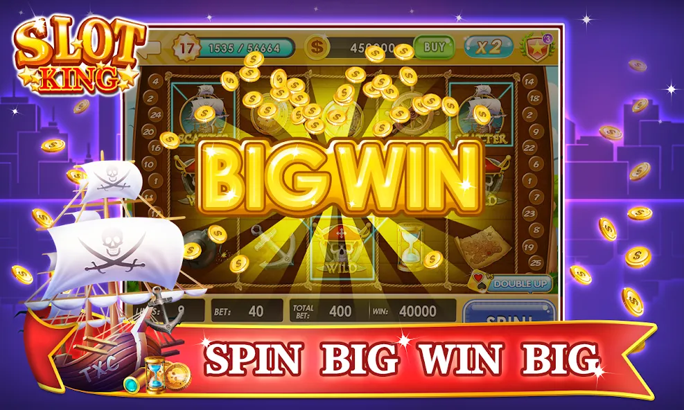 Slots Machines - Vegas Casino [МОД Бесконечные монеты] APK Android Screenshot 2