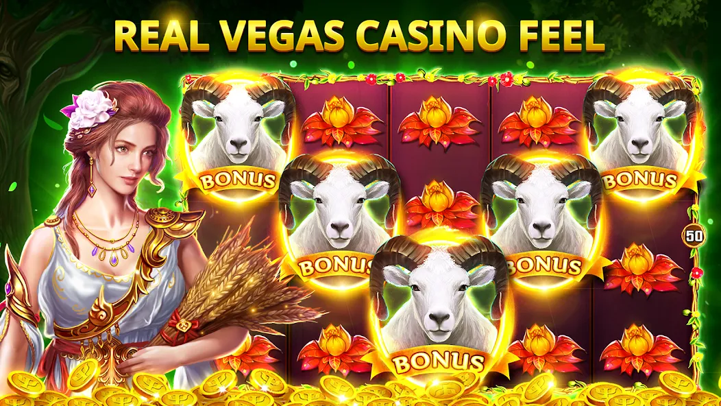 Slots Myth - Slot Machines [МОД Unlocked] APK Android Screenshot 4