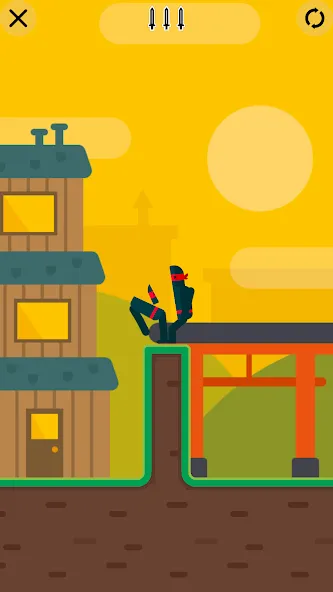 Mr Ninja - Slicey Puzzles (Мистер Ниндзя) [МОД Бесконечные монеты] APK Android Screenshot 5