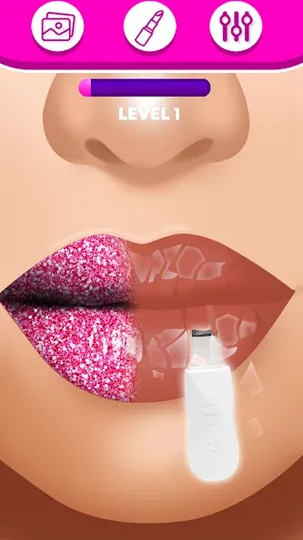 Lip Art Makeup Beauty Game [МОД Mega Pack] APK Android Screenshot 5