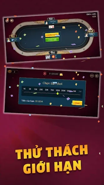 Tiến Lên - Tien Len Mien Nam [МОД Бесконечные монеты] APK Android Screenshot 5