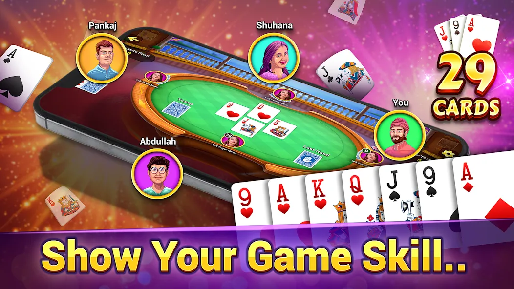 Card Hero- 29, Hazari & more (Кард Хиро) [МОД Premium] APK Android Screenshot 2
