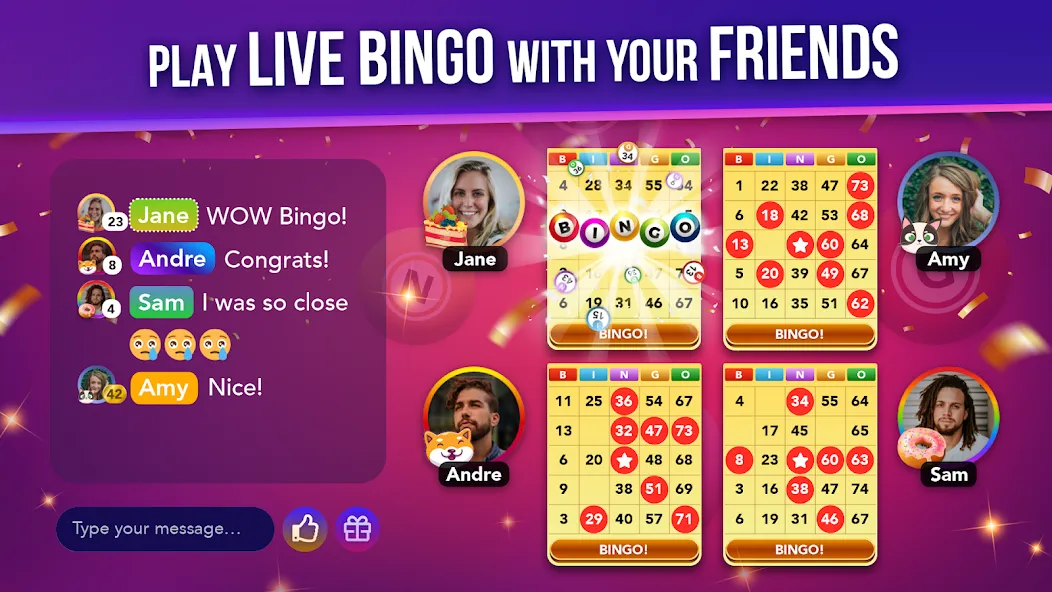 Live Play Bingo: Real Hosts (Лайв Плей Бинго) [МОД Premium] APK Android Screenshot 5