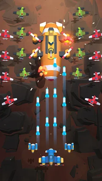 Burning Sky: Aircraft Combat (Бернинг Скай) [МОД Много денег] APK Android Screenshot 3