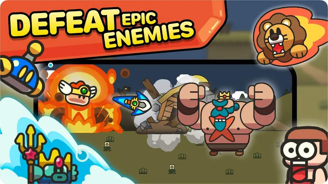 Legend of Slime: Idle RPG War (Легенда о слизи) [МОД Меню] APK Android Screenshot 3
