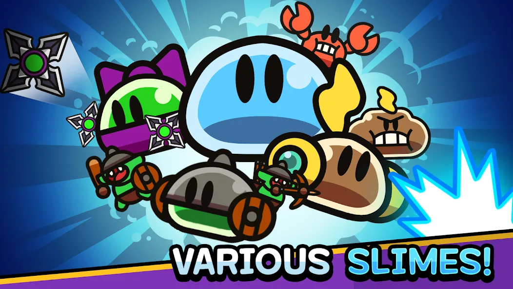 Slime Quest (Слайм Квест) [МОД Много денег] APK Android Screenshot 2