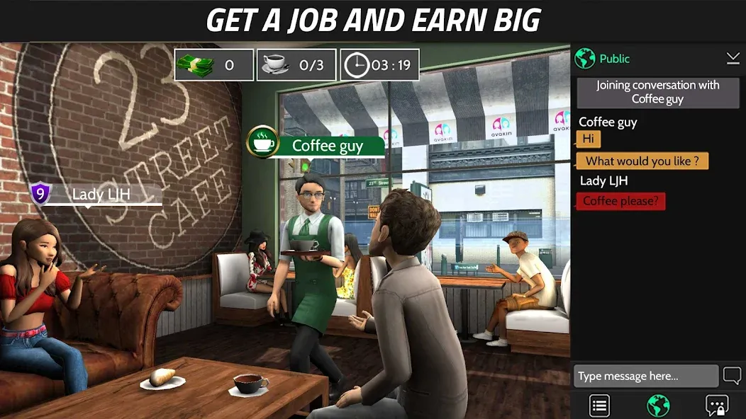 Avakin Life - 3D Virtual World (Авакин Лайф) [МОД Много денег] APK Android Screenshot 4