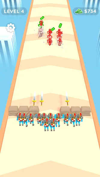 Crowd Evolution! [МОД Меню] APK Android Screenshot 4