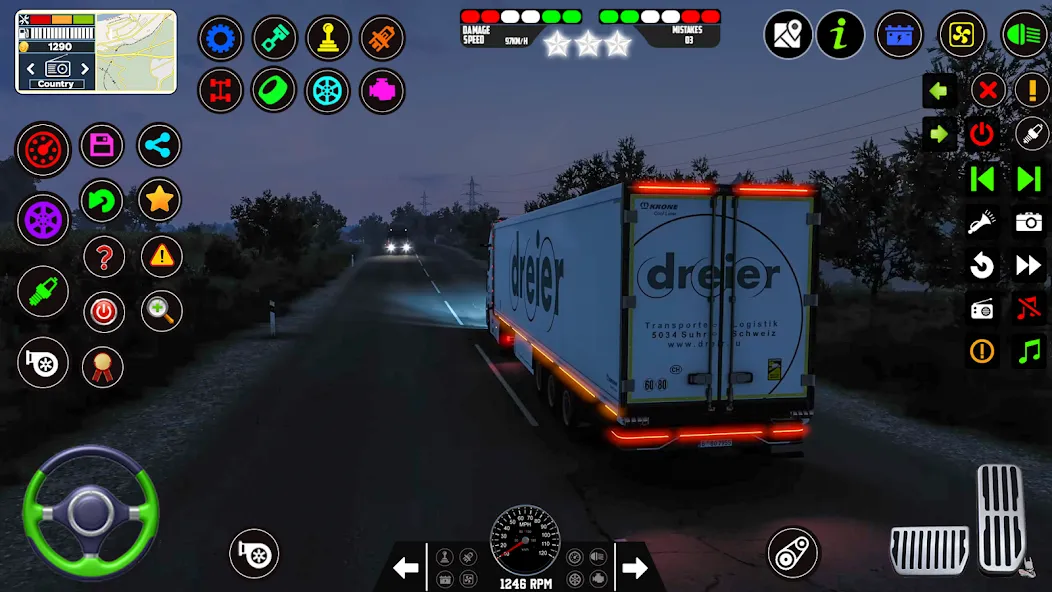 City Truck Simulator 2023 [МОД Unlocked] APK Android Screenshot 3