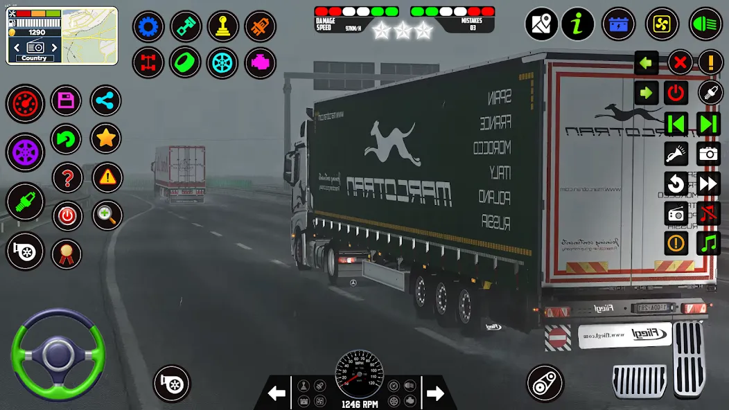 City Truck Simulator 2023 [МОД Unlocked] APK Android Screenshot 5
