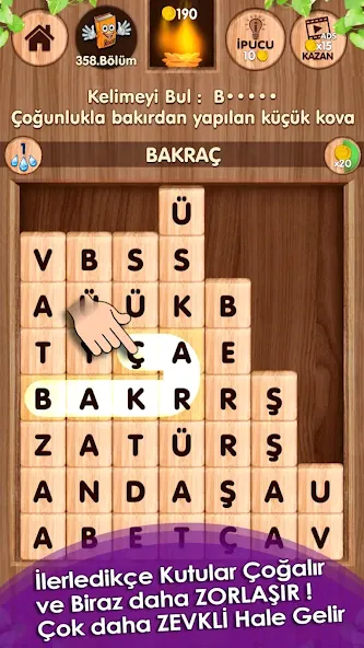 Düşen! Kelime Oyunu [МОД Бесконечные монеты] APK Android Screenshot 5