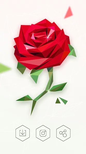 Love Poly: Puzzle Jigsaw (Лав Поли) [МОД Бесконечные монеты] APK Android Screenshot 5