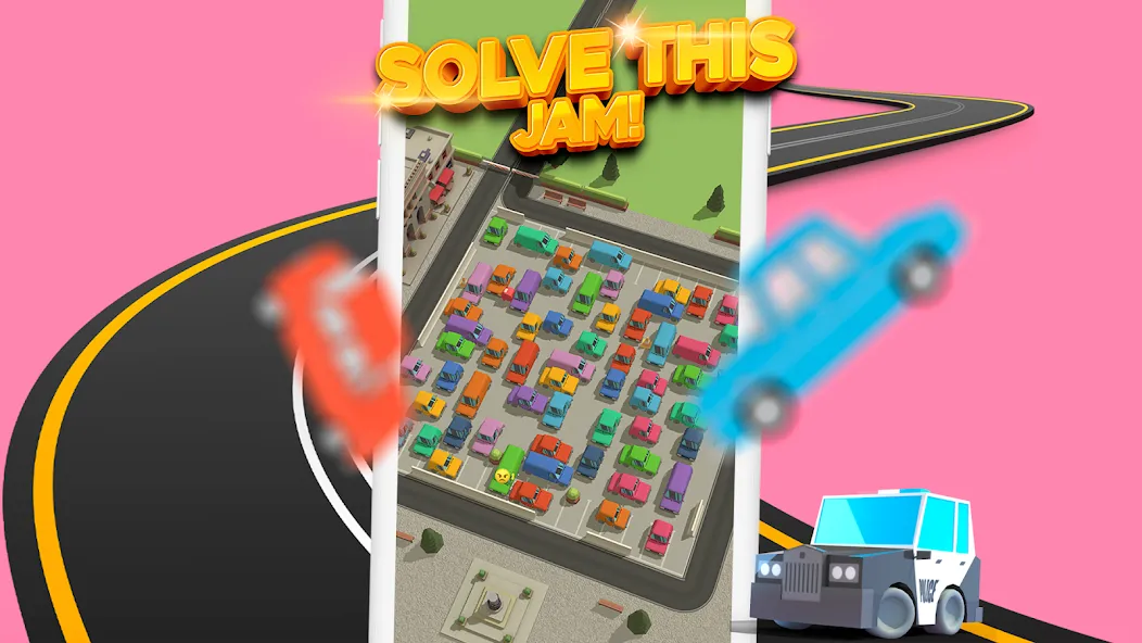 Parking Jam 3D (Парковочный затор 3D) [МОД Все открыто] APK Android Screenshot 5