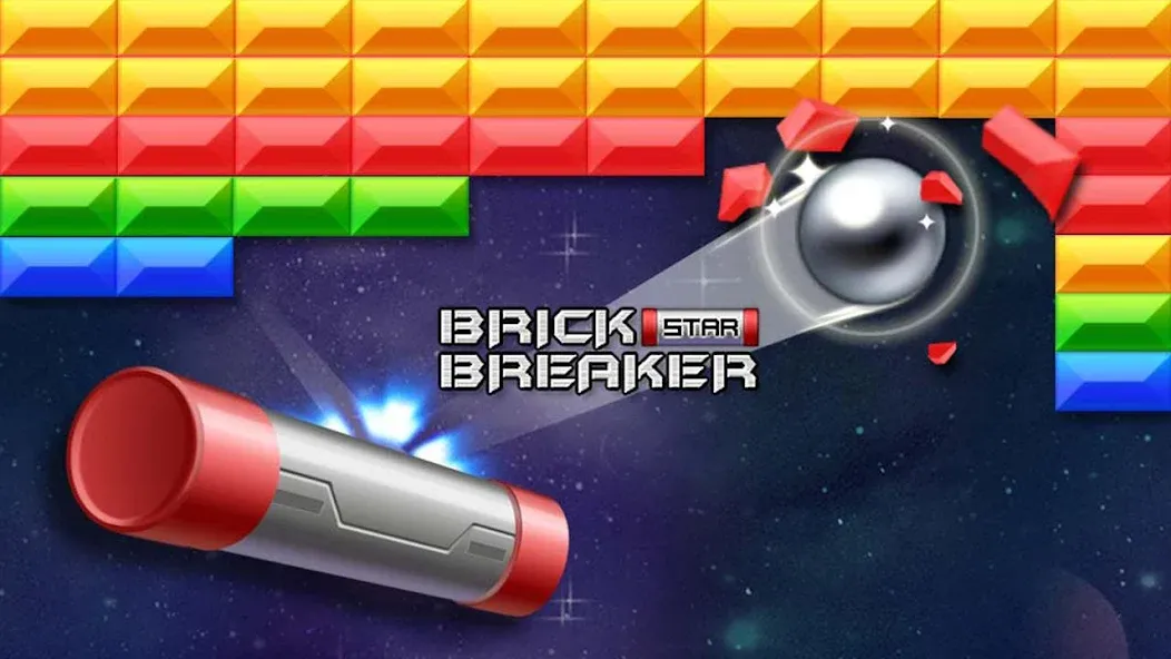 Brick Breaker Star: Space King [МОД Unlocked] APK Android Screenshot 2