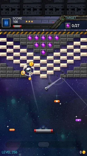 Brick Breaker Star: Space King [МОД Unlocked] APK Android Screenshot 5