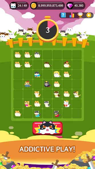 Battle Cat Hero (Баттл Кэт Герой) [МОД Все открыто] APK Android Screenshot 4
