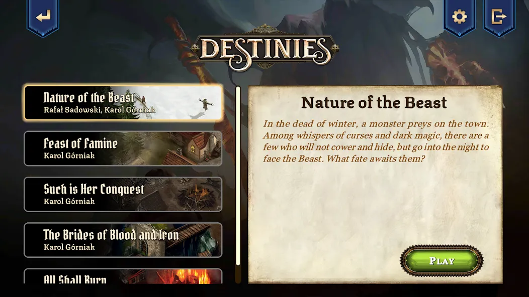 Destinies (Дестинис) [МОД Бесконечные монеты] APK Android Screenshot 2